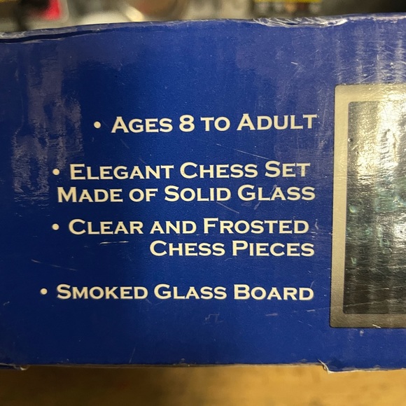 Glass chess set 
See - Picture 4 of 7